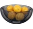 Фруктовая корзина Arya Home Arya сетчатая, small, черный 8680943251244 4