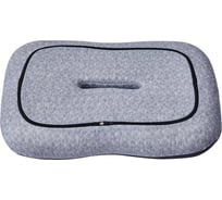 Подушка Arya Home Arya с эффектом памяти, 60x40, Memory Foam Ear Relax, темно-серый, серый 8680943247407