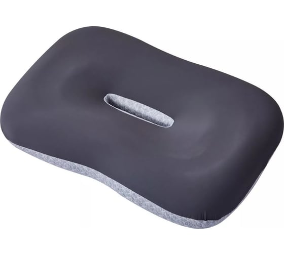 Подушка Arya Home Arya с эффектом памяти, 60x40, Memory Foam Ear Relax, темно-серый, серый 8680943247407