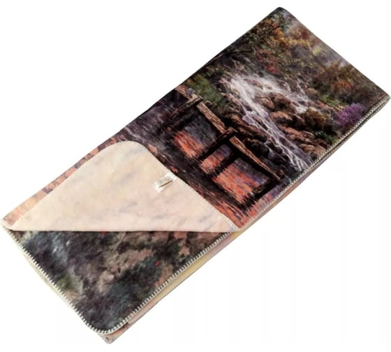 Плед Arya Home Arya River с принтом 150x200 Мультиколор  8680943247308 1