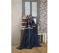 Плед Arya Home Arya Cinnamon Хлопок 150x200 Синий 8680943253729