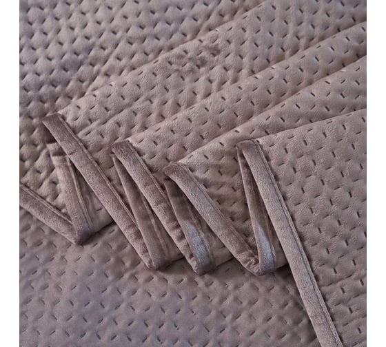 Покрывало Arya Home Arya Ultrasonic Sophia бархат 250x260 Визон 8680943235268