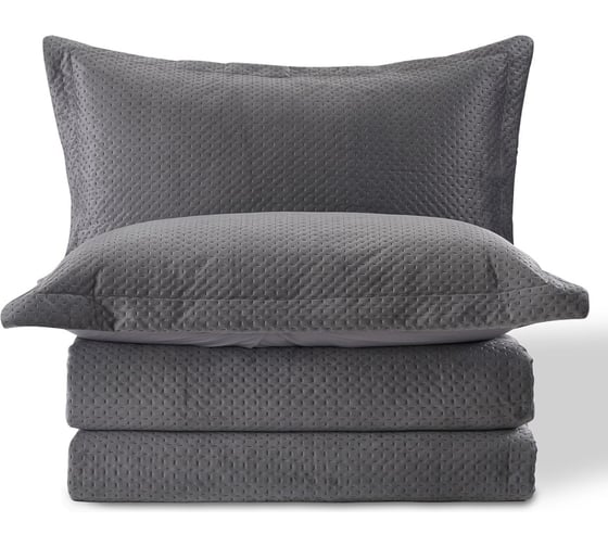 Покрывало Arya Home Arya Ultrasonic Sophia бархат 250x260 Пепелный 8680943235220 1
