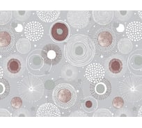 Клеенка столовая PERFECTO LINEA нетканая основа с ПВХ покрытием, коллекция DECO, 1 м.пог., 11-165186