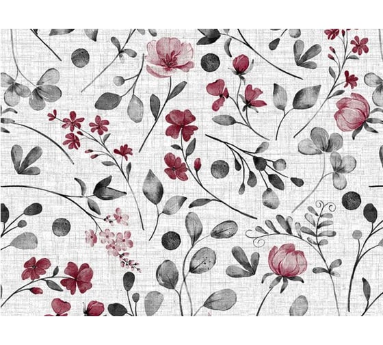 Клеенка столовая PERFECTO LINEA нетканая основа с ПВХ покрытием, коллекция DECO, 1 м.пог., 11-165192 1