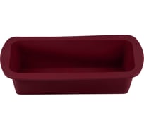 Форма для выпечки PERFECTO LINEA силиконовая, прямоугольная, 27x13.5x6 см, BURGUNDY, 20-001219