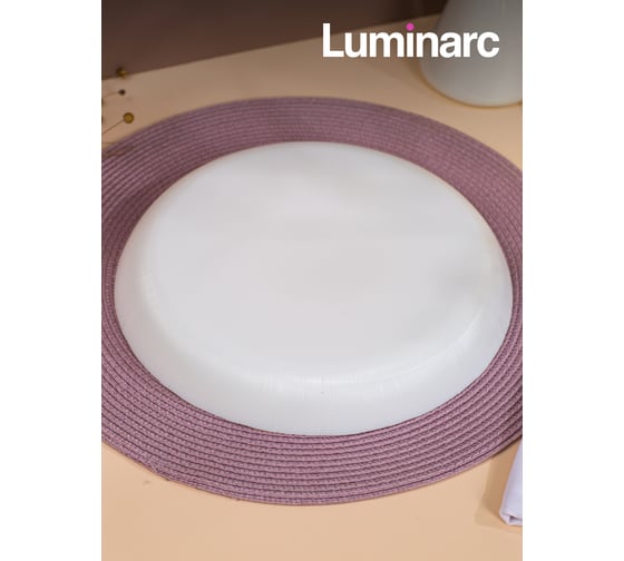 Обеденная тарелка LUMINARC ЛАЙНЗ 25 см Q1895