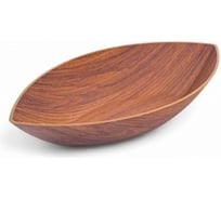 Блюдо Attribute MADERA NOCHE 31 см, лодочка APM222