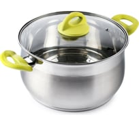 Кастрюля Attribute GLORY 6 л, салфетка в подарок WB/ASS204-141