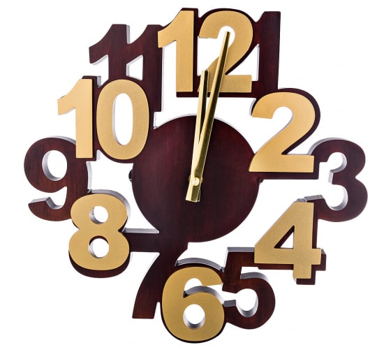 Настенные часы Lefard Цифры кварцевые 220-327 1