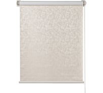 Миниролло ПраймДекор blackout Венецианская штукатурка жемчужно-белый, 73х170 см 23073106