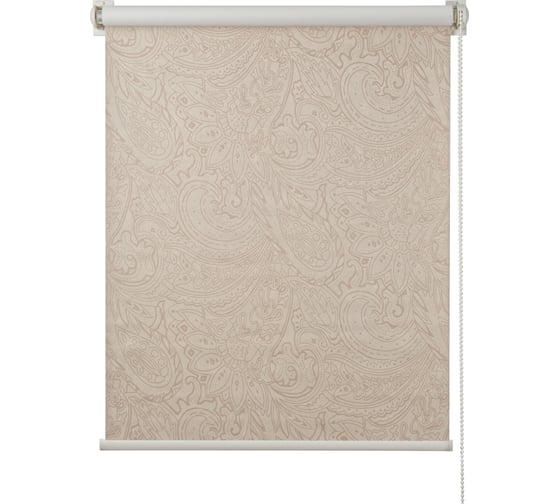 Миниролло ПраймДекор blackout Бута замша имбирь, 52х170 см 23052073 1