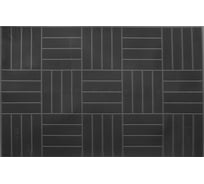 Коврик придверный Melodia della vita Parquet 40x60 см, черный MK031 21500