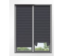 Жалюзи плиссе DIVINO DelDecor Графитовый, 50x190 см PL-50-007