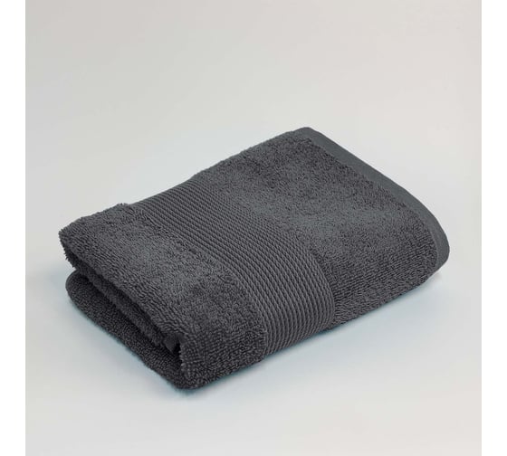Полотенце махровое Факел Тиффани 50x80 мм, серый 87496663 1