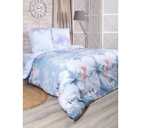 Комплект постельного белья Melissa 952111/004 евро Лебеди н(2) 50х70 см 4630123407729
