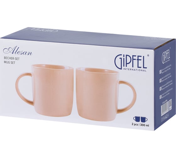 Набор кружек Gipfel Alesan 300 мл 52246