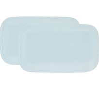 Набор тарелок сервировочных Gipfel Ether 28х17 см 52218