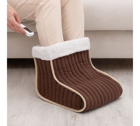 Электрогрелка для ног EcoSapiens Slippers, электросапог, 30х30х20 см S288