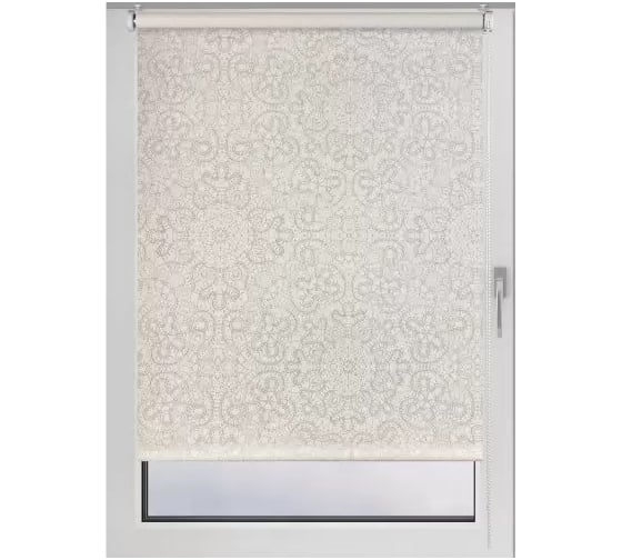 Рулонная штора PRAKTO VOLOGDA 85x160 см белый 9403217539 1