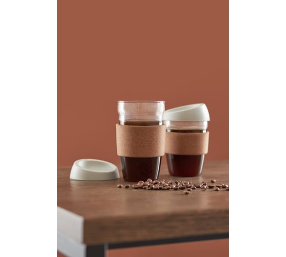 Кружка Smart Solutions Cozy Cup, 350 мл, светло-серая SS0000230