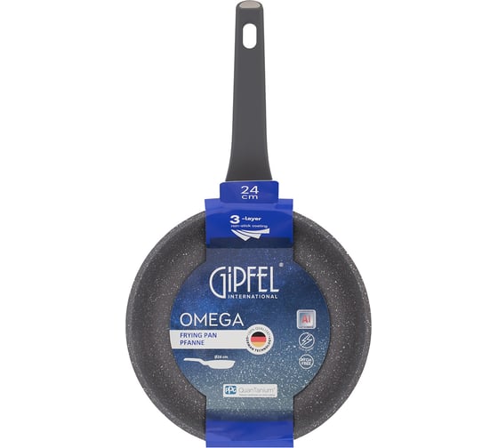 Алюминиевая сковорода Gipfel Omega 24 см 52640
