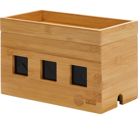 Органайзер Cactus CS-BOX-BAM бамбук 2027019