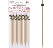 Шпажки для канапе МУЛЬТИДОМ Дамаск Набор 24 шт, Длина 12 см BJ80-605