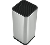 Подставка для ножей и ножниц МУЛЬТИДОМ Металлик, размер 10х10х23 см VL60-59