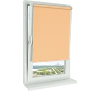 Однотонная рулонная штора Peora персиковая 210х170 см 68483