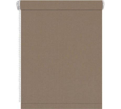Однотонная рулонная штора Peora мокко 210х170 см 71034
