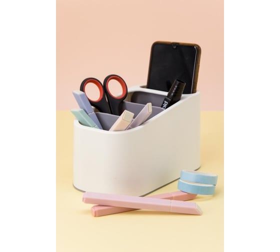 Органайзер настольный iLikeGift Classic, white 6597 1