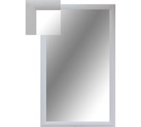 Настенное зеркало Attache 1000x600 мм, белый шелк 252273
