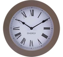 Настенные часы Energy модель ЕС-114 кварцевые круглые золото 009487