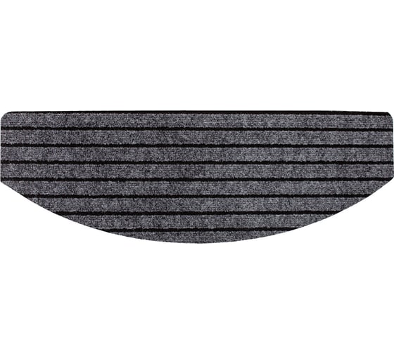 Влаговпитывающая накладка ComeForte МОДЕРН на ступень 25х75 см серый полукруглый SM-3016 1