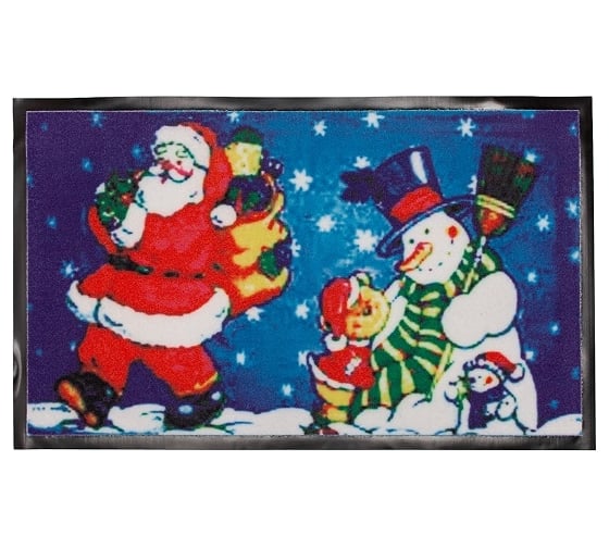 Интерьерный коврик ComeForte PHOTOPRINT НОВЫЙ ГОД 45х75 см PET010 1