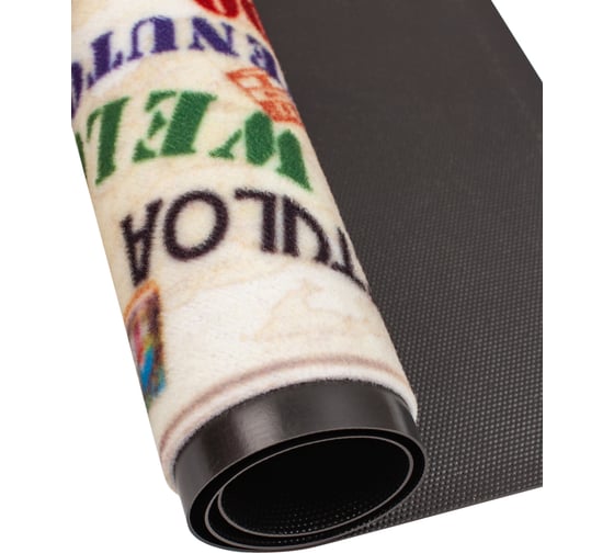 Интерьерный коврик ComeForte PHOTOPRINT ДОБРО ПОЖАЛОВАТЬ 45х75 см PET019 1
