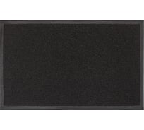 Придверный пористый коврик ComeForte Spaghetti 50х80 см черный SPM-04