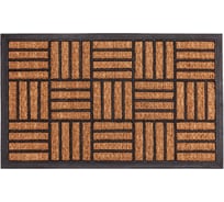 Придверный кокосовый коврик ComeForte RUBBERTECH 40х60 см CM-1002