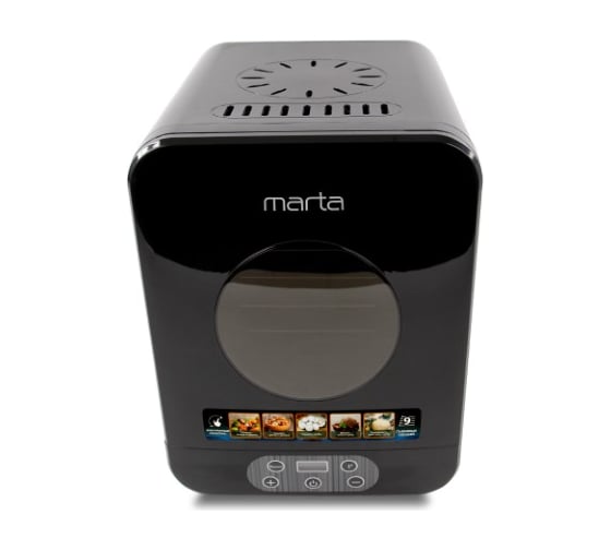 Сушилка для фруктов, овощей MARTA черный жемчуг MT-1871 37014