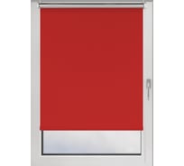 Рулонная штора PRAKTO Blackout Silver 60х150см алая 7795196