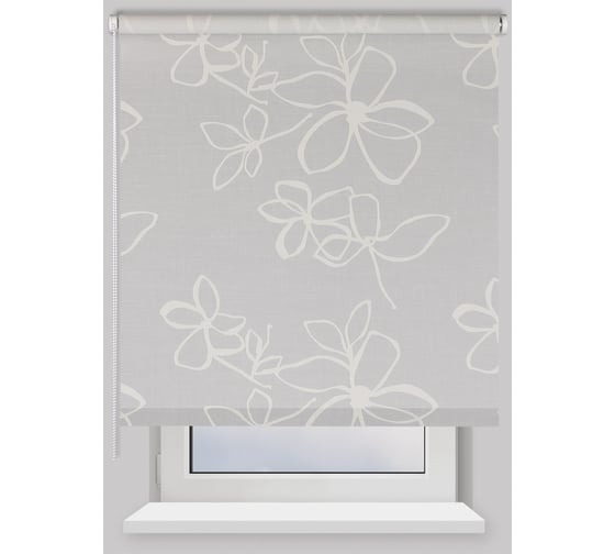 Рулонная штора PRAKTO Adenium 160х175см белый 6531632 1