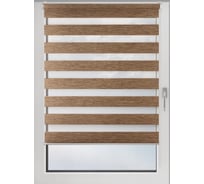 Рулонная штора PRAKTO Day&Night 100х160см дуб 7795967