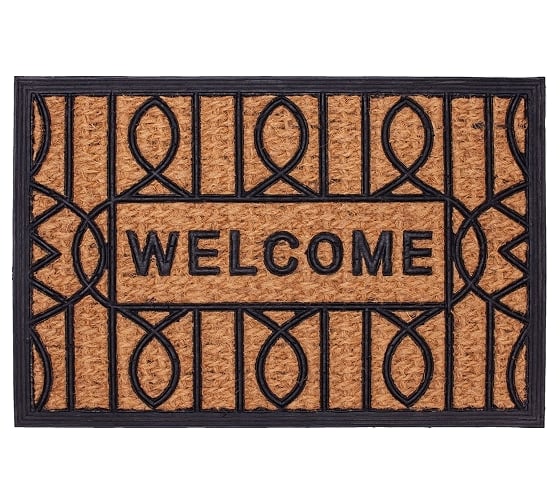 Придверный кокосовый коврик ComeForte FLOORTEX 40х60 см CM-R101 1