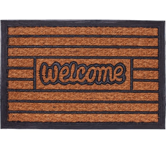 Придверный кокосовый коврик ComeForte FLOORTEX 40х60 см CM-R102 1