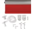 Рулонная штора PRAKTO Blackout Silver 90х150см алая 7795226 6