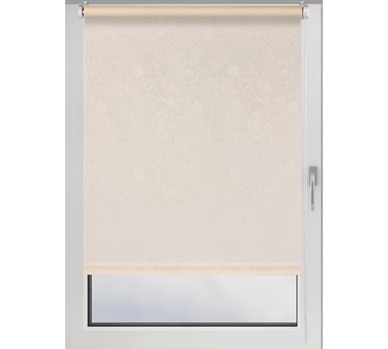 Рулонная штора PRAKTO Arabeska 40х170см натуральный 7791938 1