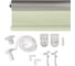 Рулонная штора PRAKTO Blackout Silver 80х150см ванильный 6530963 4