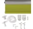 Рулонная штора PRAKTO Blackout Silver 50х160см зеленый 7795066 5