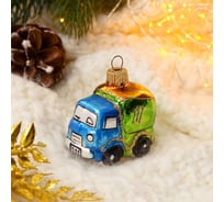 Ёлочное украшение Сималенд Грузовичок h-7 см 5217176